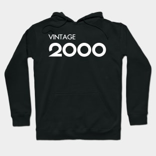 Vintage 2000 Gift 20th Birthday Party Hoodie